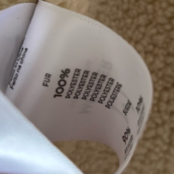 Mother Denim Faux-Suede Shearling-Like Lined Jacket – Size M - Picture 9 of 12